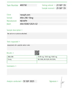 ARA-290 10mg (10 vials/kit)