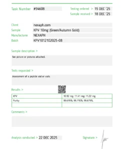 KPV 10mg (10 vials/kit)