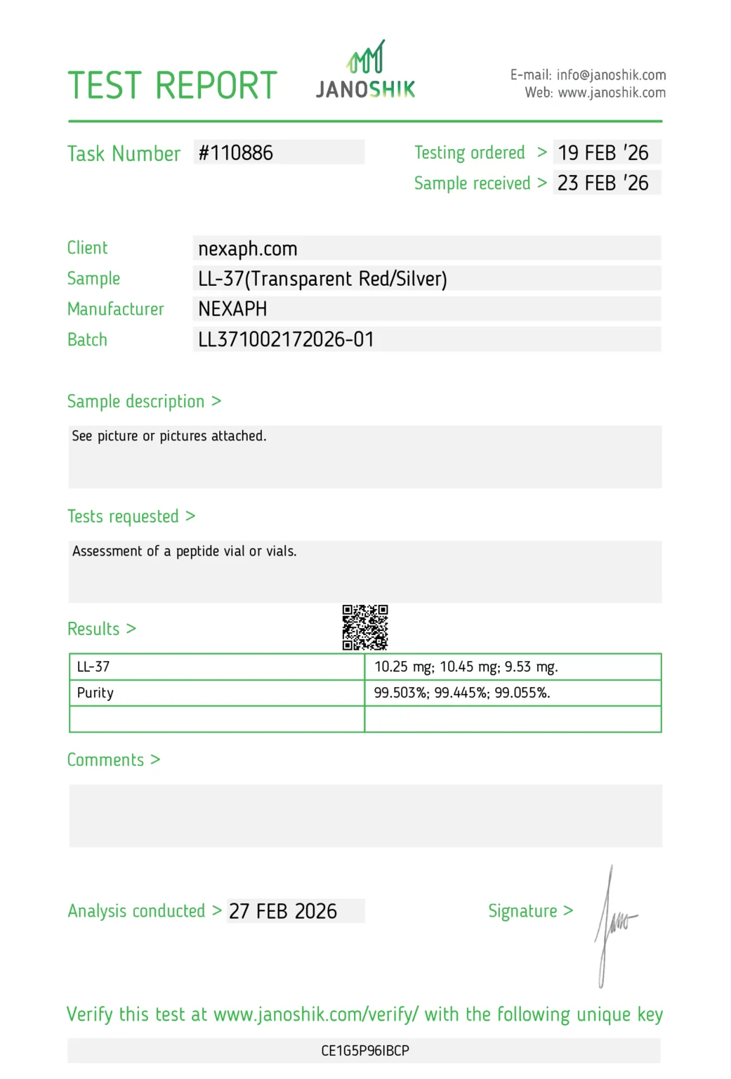 LL-37 10mg (10 vials/kit)