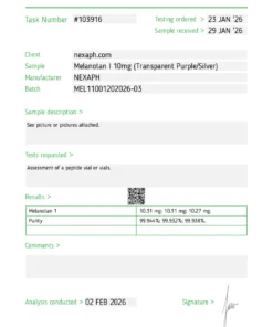 Melanotan I – 10mg (10 vials/kit)